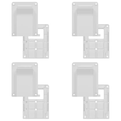Duskie White Nylon Cover and Base to Suit 50AMP Anderson Connectors - 4PK