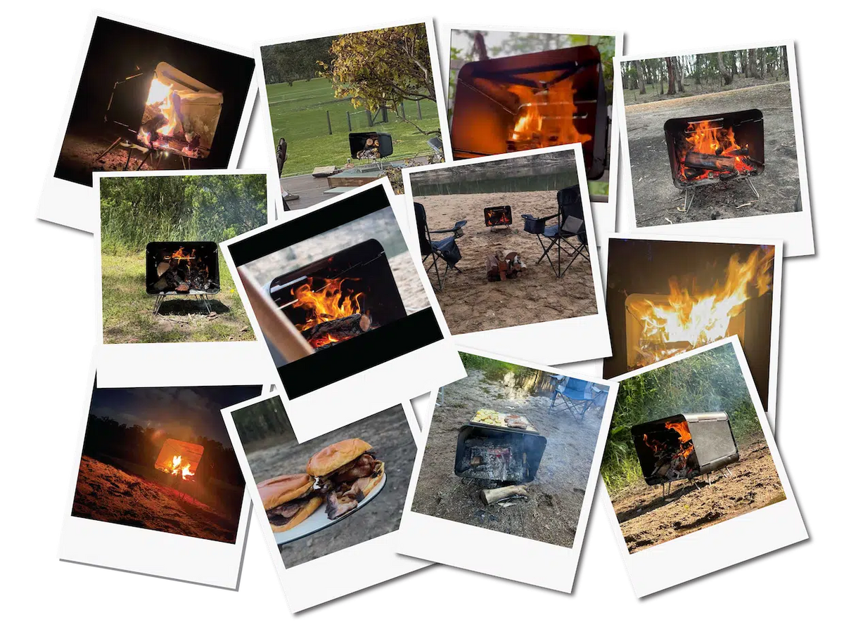 Bush Telly Camping Fire Pit