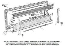 Blind on Roller - to Suit Dometic Seitz S4 Windows 1100mm x 450mm - then no longer available
