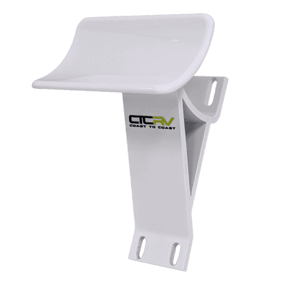 COAST RV White Aluminium Cradle to suit Auto and Manual Roll Out Awnings