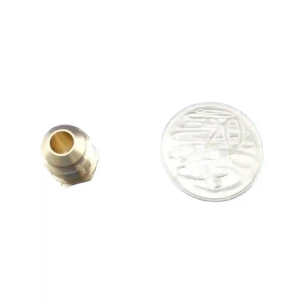 Brass Gas fitting 5-16 Flare Plug for 5-16 Flare - to Cap Gas Lines - Everything Caravans