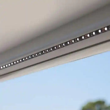 CAREFREE LED Awning 16ft WED Silver Shale Fade - Everything Caravans