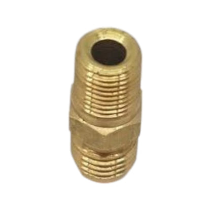 Brass Gas fitting 1-4 Flare Union for 1-8 Thread 01-.706