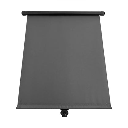 Retractable Roof Vent Skylight Blind Dark Grey