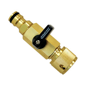 Flat Out Snap On Shut-Off Valve for Tank Filling
