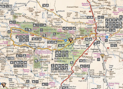Hema Central Australia Map - Everything Caravans