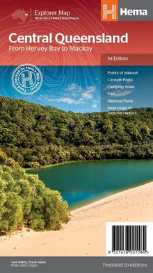 Hema Central Queensland Map - Everything Caravans