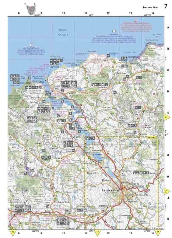 Hema Tasmania Atlas and Guide