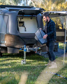 Navigator Gear Tow Hitch Buddy Deluxe - Keeps You Clean and Tidy
