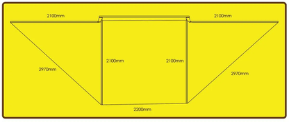 Eezi-Awn Dragonfly 180 Awning 2.3M Freestanding Left Side Mount Beige - Black Friday Sale - Everything Caravans