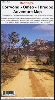 Hema Corryong - Omeo - Thredbo Map - Everything Caravans