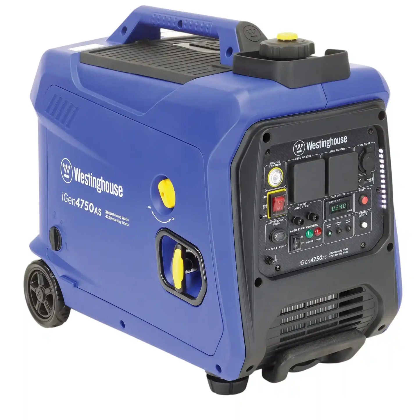 Westinghouse iGen4750AS Inverter Generator with Electric Start and Remote Control for 4750 Starting Watts / 3800 Running Watts