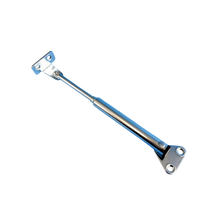 Cupboard Stay 130mm Spring Loaded Dual Pivot Silver