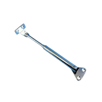 Cupboard Stay 130mm Spring Loaded Dual Pivot Silver