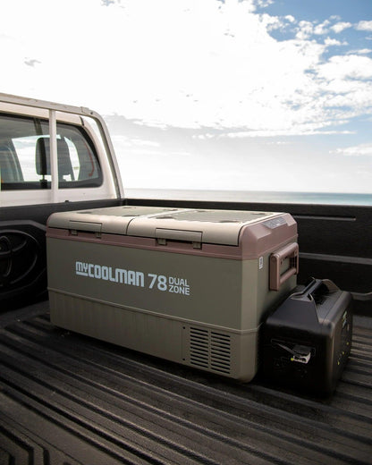 MyCoolman 78l Recreational DZ Series Portable Fridge and Freezer - Everything Caravans