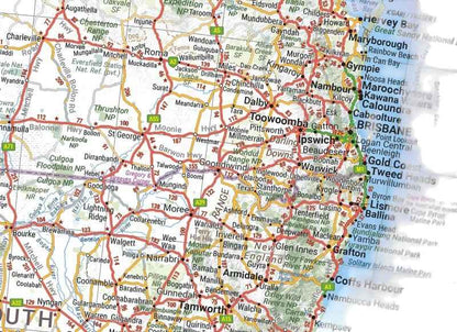 Hema Australia Wall Map