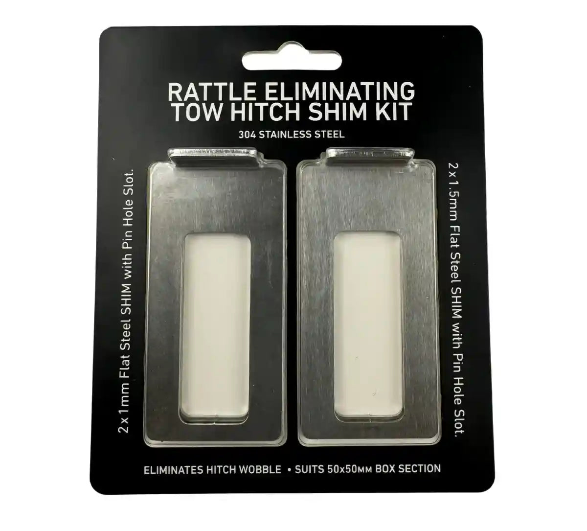 Duskie Anti Rattle Tow Hitch Shim Kit