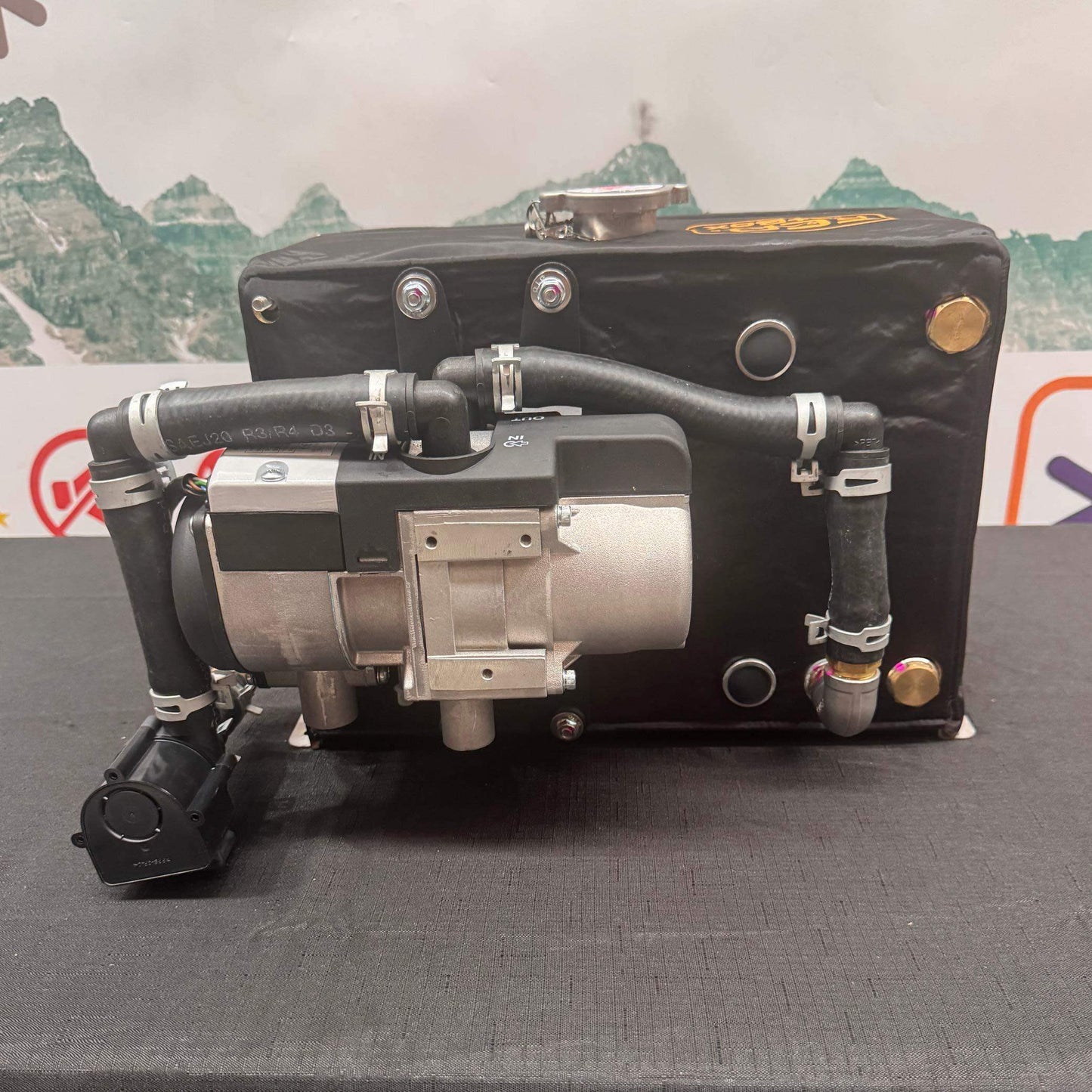 ECP Autoterm 5kw HotBox HeatPak Hydronic Water and Air Heating 240v