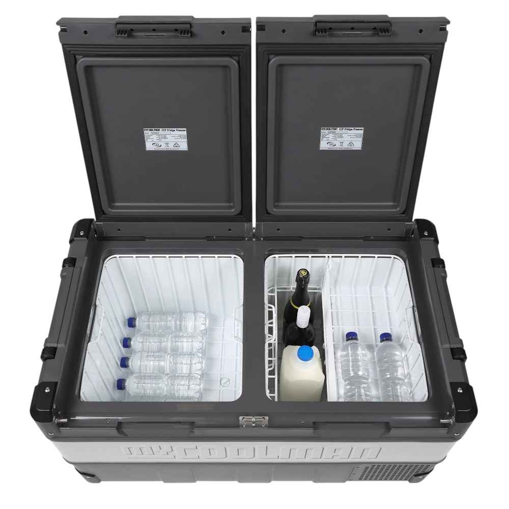 MyCoolman 85L Dual Zone Portable Fridge and Freezer