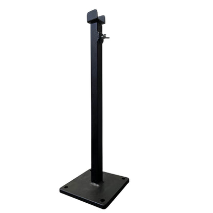 BBQARM Support Post Black powdercoat aluminium for Drawbar Mounted Kits