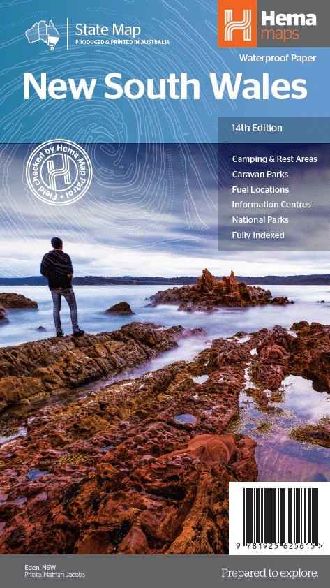 Hema New South Wales State Map