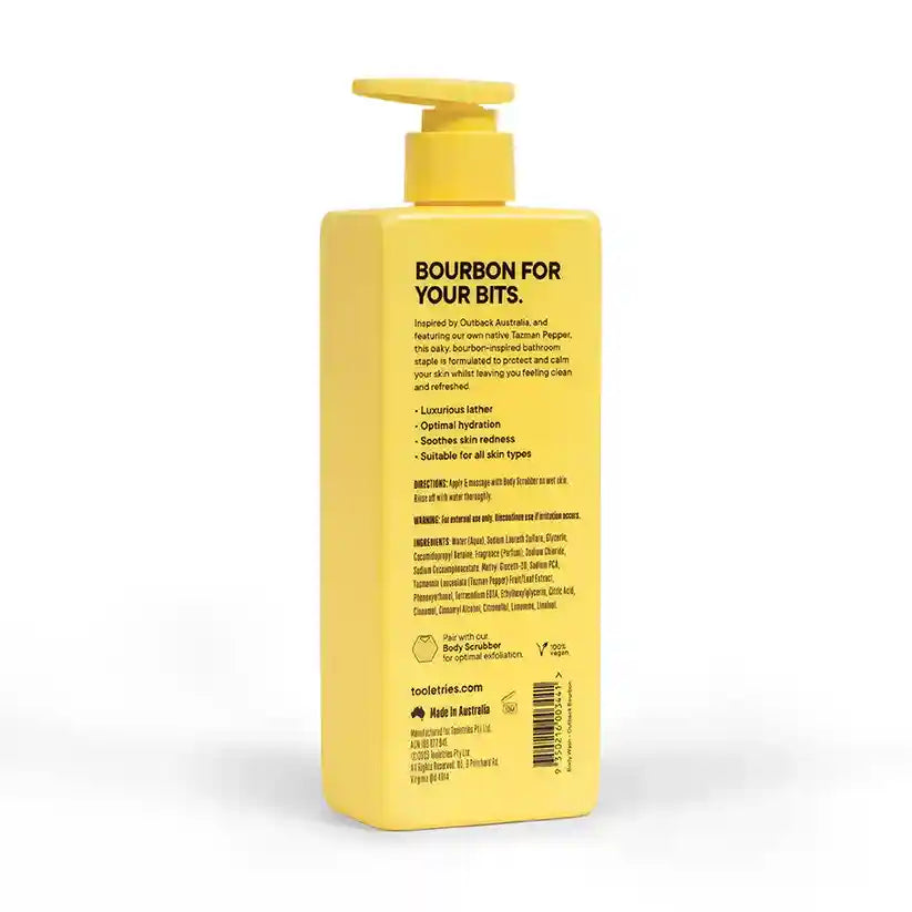 Tooletries Body Wash - Outback Bourbon