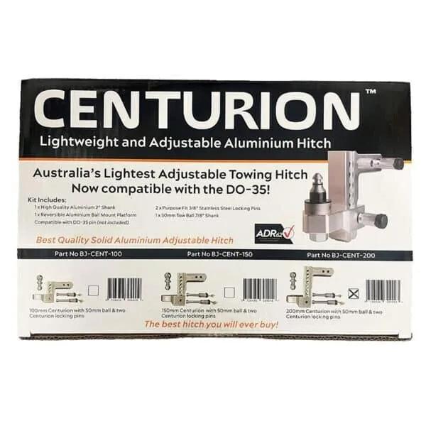 Black Jack Centurion Adjustable Hitch 150mm - Everything Caravans