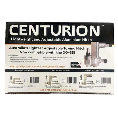Black Jack Centurion Adjustable Hitch 150mm - Everything Caravans