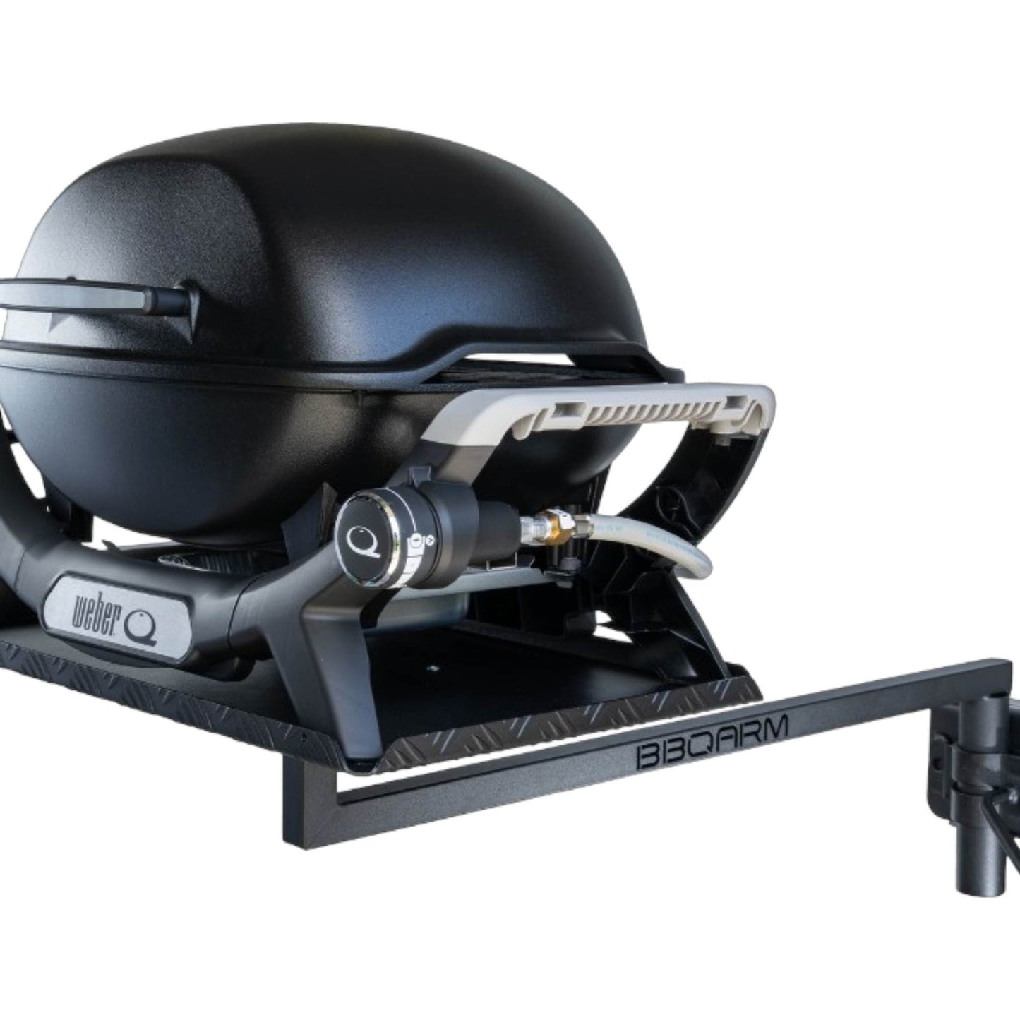 BBQARM KIT 850mm Regular Tray Black Powdercoat 50mm Drawbars for Caravan or Trailer