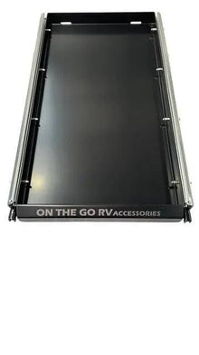 430mm wide Tunnel Boot Draw Slide x 700mm Long with tie down points - Everything Caravans