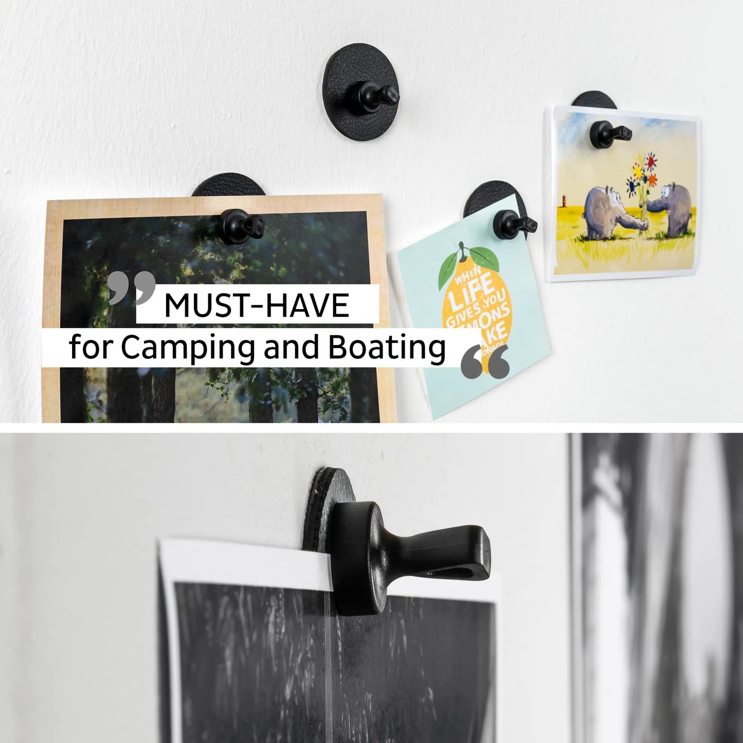 Magnetic Pins FLEX incl. Pads BLACK By Silwy