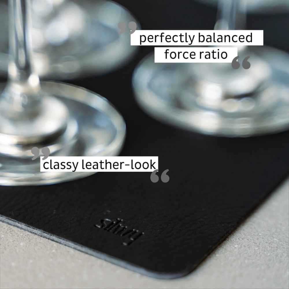 Metal-Nano-Gel-Mat BLACK for Magnetic Glasses By Silwy