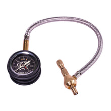 Quick Deflate Tyre Deflator with Glow in the Dark Face and Stainless Steel Braided Hose