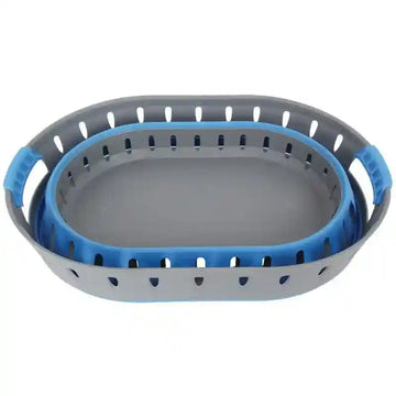Popup Laundry Basket Blue