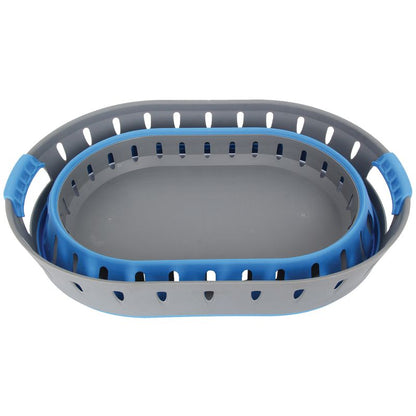 Popup Laundry Basket Blue