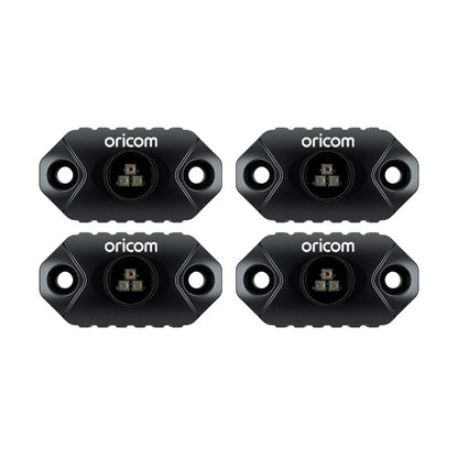 Oricom App Controlled LED Rock Light 4 Pack RGB