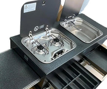 570mm wide Tunnel Boot Draw Slide with Kitchen x 1200mm Long - Everything Caravans