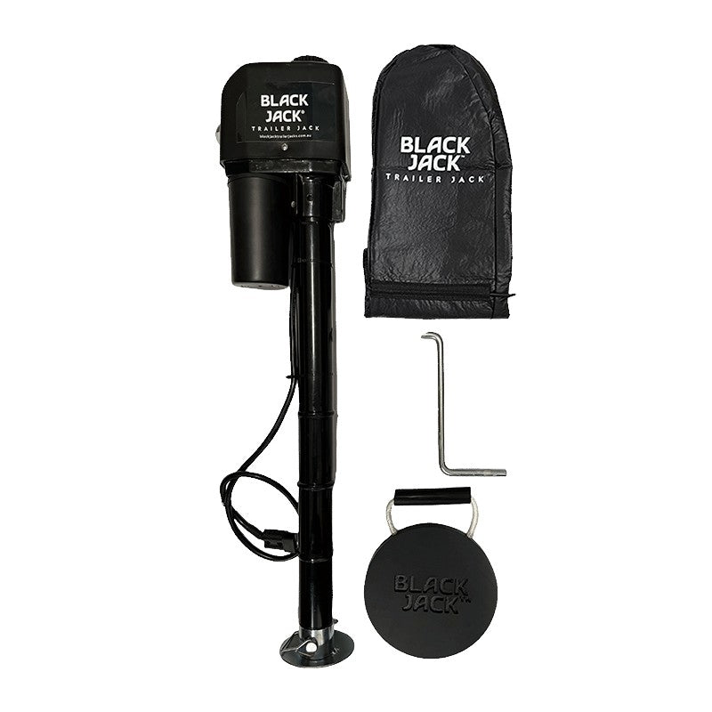 Black Jack Trailer Jack – Mini with Folding Foot