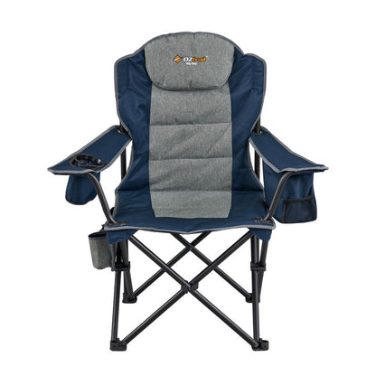 OZtrail Big Boy Arm Chair Blue