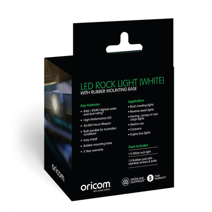 Oricom LED Rock Light - White