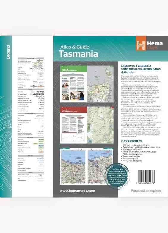 Hema Tasmania Atlas and Guide