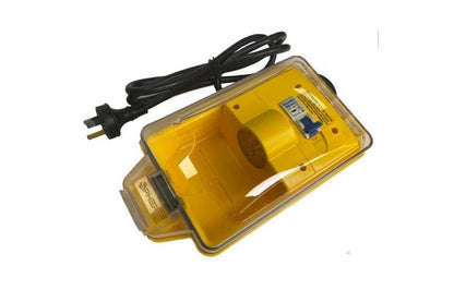 Sphere 15A to 10A AC Power Adaptor Yellow 240VAC - Everything Caravans