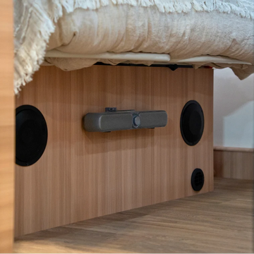 Sphere Wireless Connect Portable Speaker with Mount Dock 25W Grey