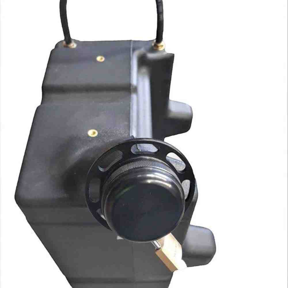 Under Caravan Mount Diesel Heater Tank Black 15 Litre
