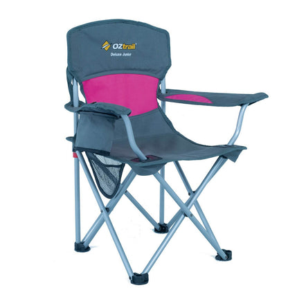 OZtrail Deluxe Junior Arm Chair Pink