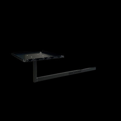 BBQArm Kit Black 850mm Arm Regular Size Tray for Weber Baby Q or Similar