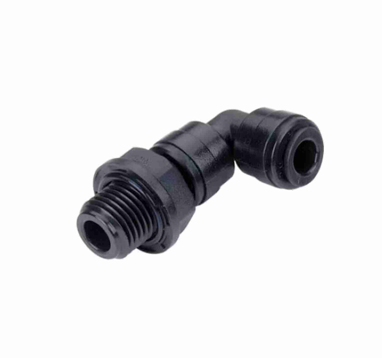 Caravan RV Water John Guest Type Elbow Swivel BSPT(PT) Thread 12mm x 1/2" BSPT(PT)