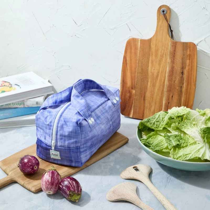 Produce Pod - Reusable Veggie Bag for Fridge - Plum