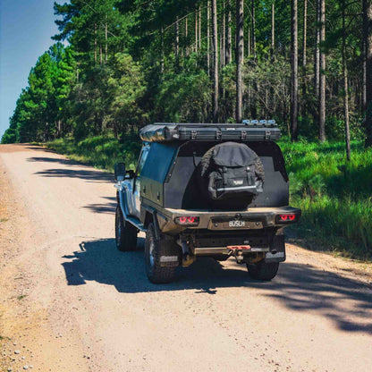 OZtrail Deluxe 4WD Rear Wheel Gear Bag Canvas 65L