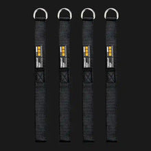 Tiegear Haul Out SOFT ANCHOR D RING Webbing Tie-Down Anchor 0.3m (4 Pack)